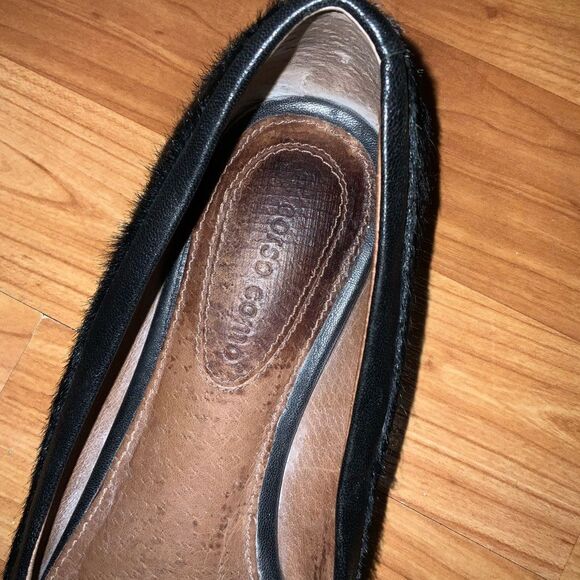 Corso Como Black Pointed Flats - Picture 4 of 6